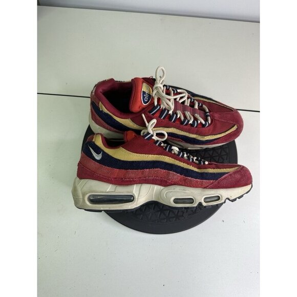Nike Air Max 95 Premium Red Crush 2018 Sz 8 538416-603 - Picture 1 of 8